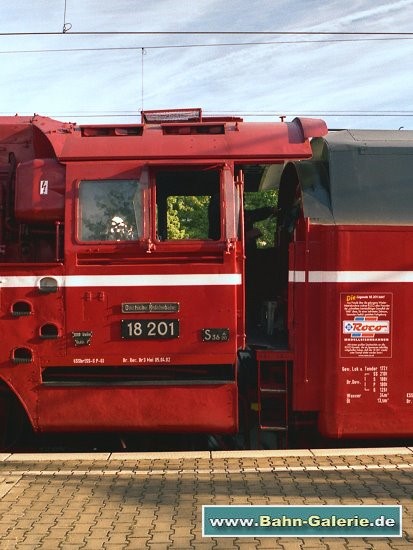 Dampflok 18 201 der Deutschen Reichsbahn - Bahn-Galerie.de Dampflok 18 201 der Deutschen Reichsbahn - Bahn-Galerie.de