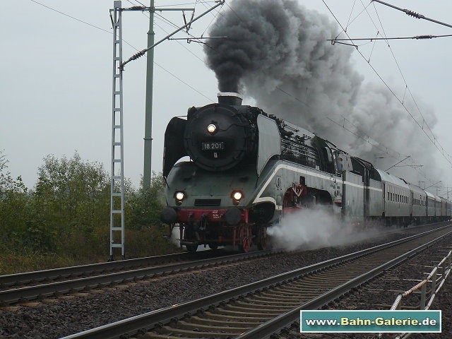 Dampflok 18 201 der Deutschen Reichsbahn - Bahn-Galerie.de Dampflok 18 201 der Deutschen Reichsbahn - Bahn-Galerie.de