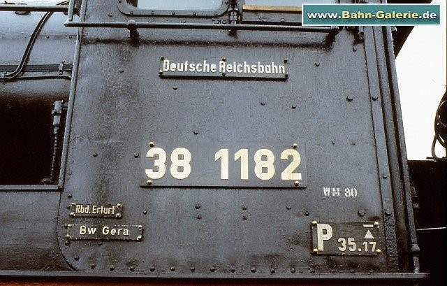 Baureihe 38.10-40 - preuß. P8 Baureihe 38.10-40 - preuß. P8 - Bahn-Galerie.de