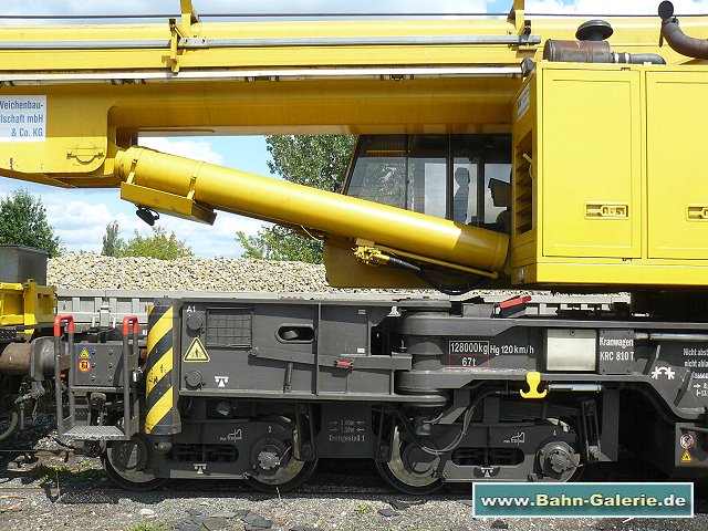 Kranwagen KIROV KRC 810 T Kranwagen KIROV KRC 810 T - Bahn-Galerie.de