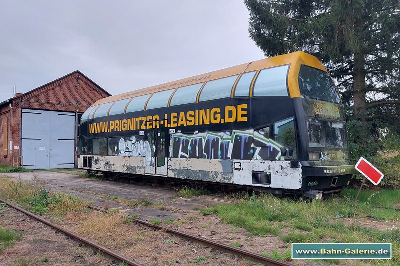 670 007 am 08.10.2024 abgestellt in Putlitz Baureihe 670 - DoSto-VT - Bahn-Galerie.de