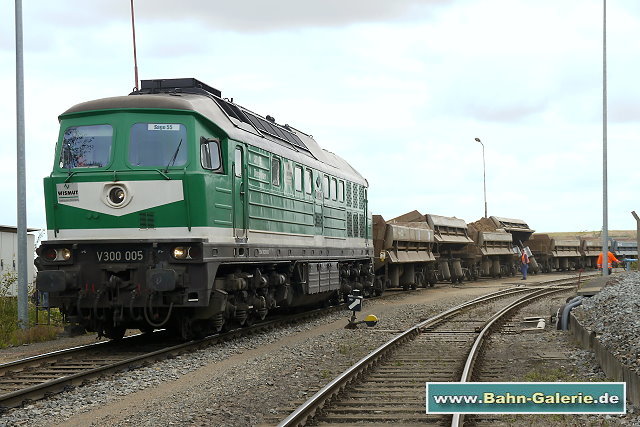 Baureihe 232 - V 300 der WISMUT-Werkbahn - Ludmilla - Bahn-Galerie.de