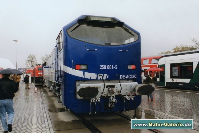Baureihe 250 - Blue Tiger Baureihe 250 - Blue Tiger - Bahn-Galerie.de