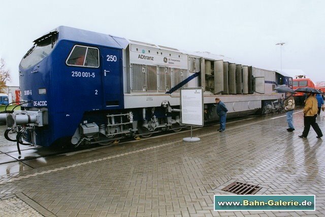 Baureihe 250 - Blue Tiger Baureihe 250 - Blue Tiger - Bahn-Galerie.de