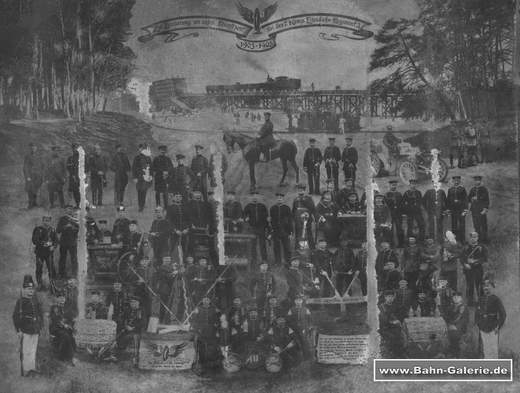 Eisenbahn-Regiment 3 - 1903-1905 - Bahn-Galerie.de