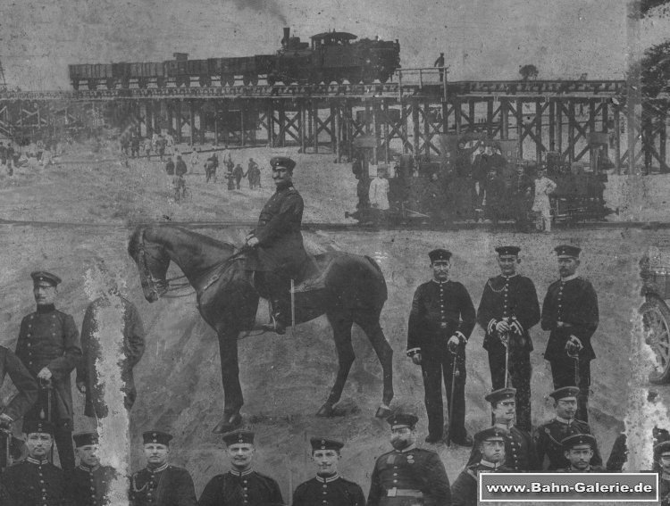 7. Kompanie des Eisenbahn-Regiment 3 - 1903-1905 Eisenbahn-Regiment 3 - 1903-1905 - Bahn-Galerie.de