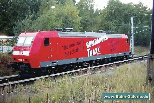 Baureihe 185 - Bombardier TRAXX - Bahn-Galerie.de